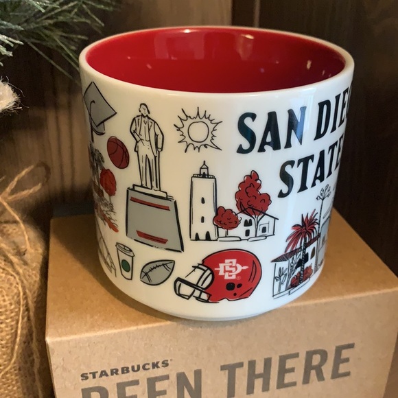 New SDSU San Diego State Starbucks Campus Collection Mug - Picture 3 of 5